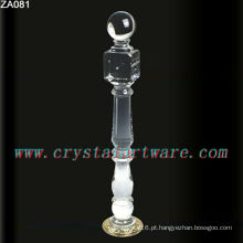 Pilar de cristal K9 charmosa para a decoração interna